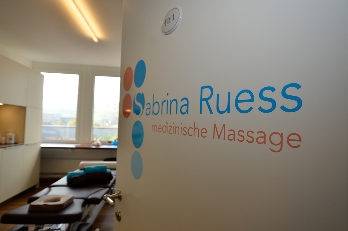 Ruess Massage Stans, Studio Logo